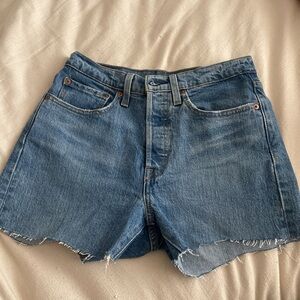 Classic Blue Denim Women's Shorts